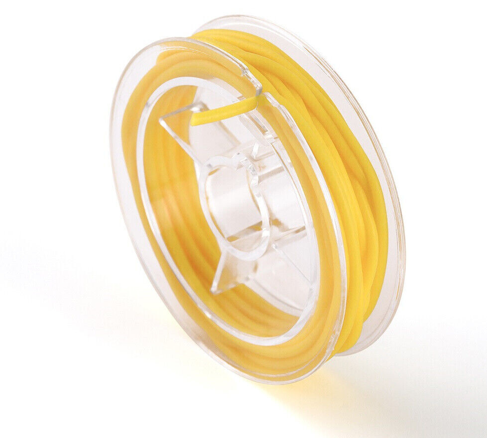 Dental Stabilizing Cord Medium Wedge Clamp Elastic Sheet 2.1m Rubber Stabilizing