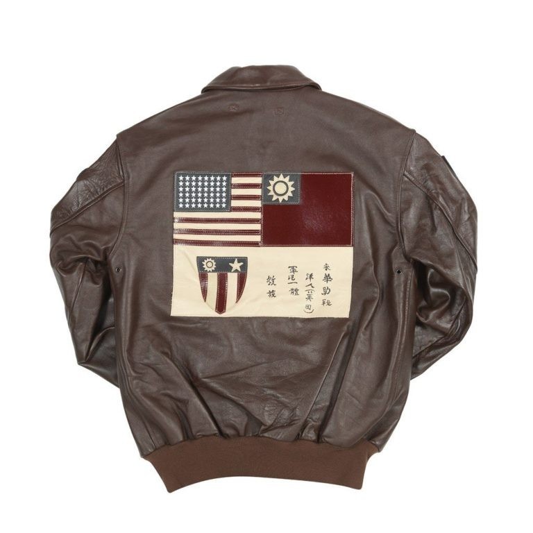 Men’s WWII Pilot A-2 Leather Jacket