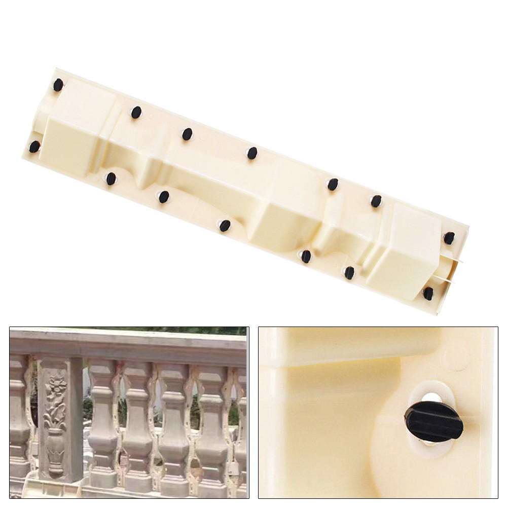 Cement Casting Railing Mould Column Concrete Plaster Railing Mould 70*16.5cm