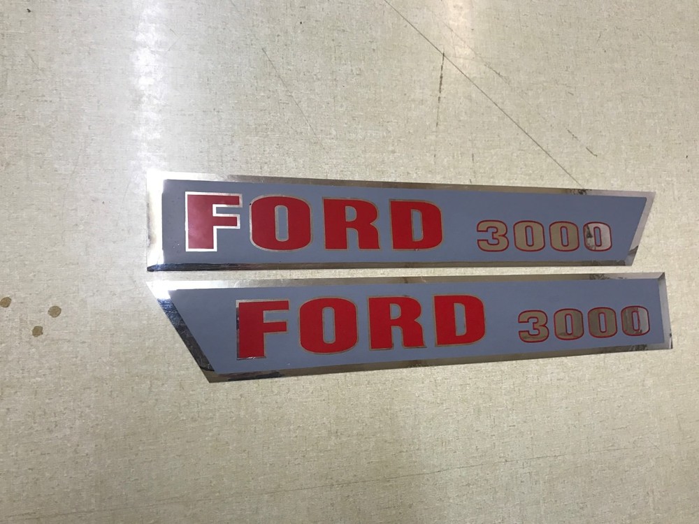 Ford 3000 Hood Decals 64-68 Model