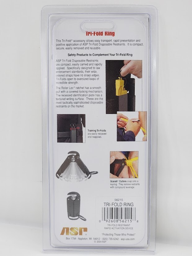ASP Tri-Fold Rings 6 Pack 56215 Tri-Fold Rapid Activation Restraint Device