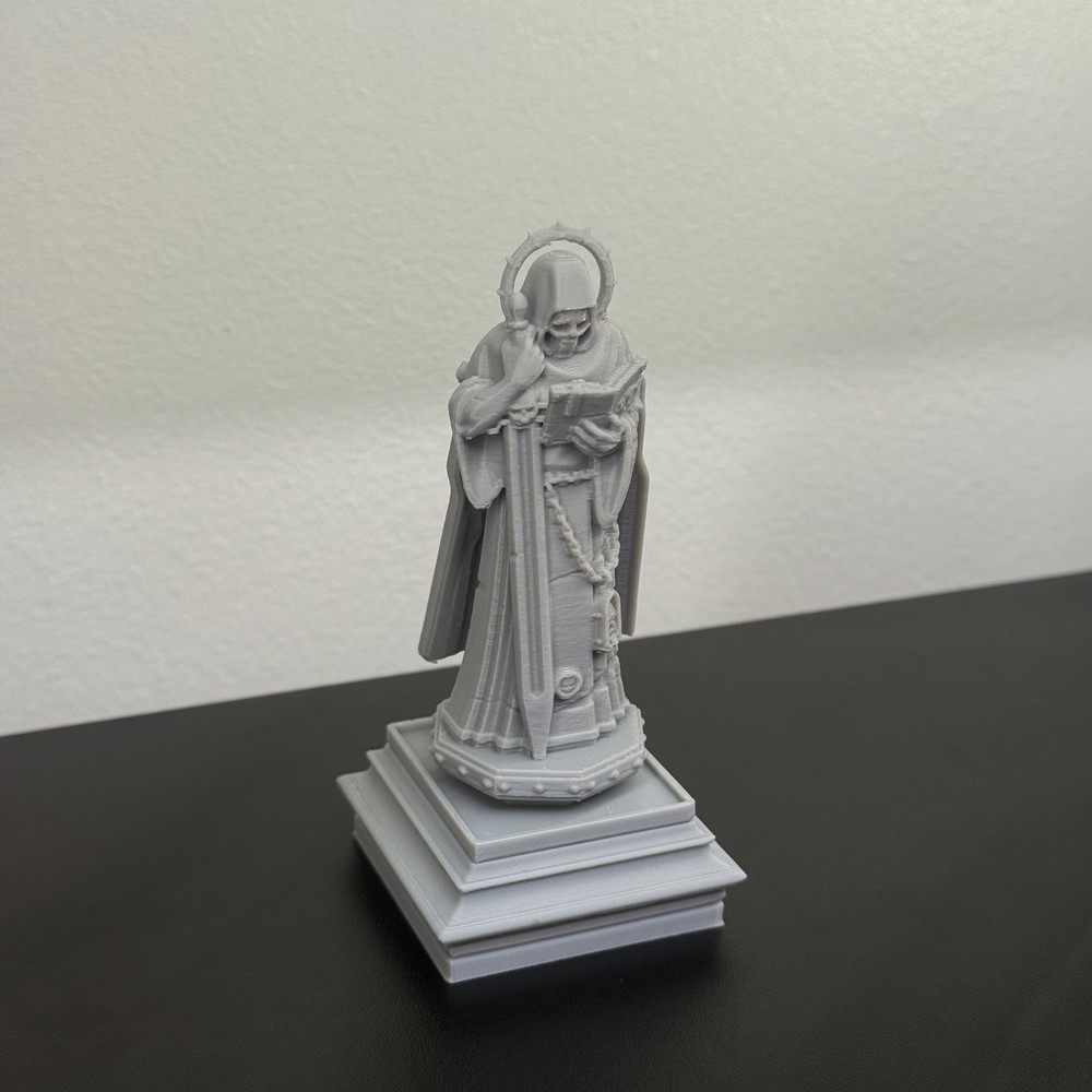 Mini Wargaming Tabletop 40k 3D Printed Terrain Scenery D&D - Grim Dark Statue