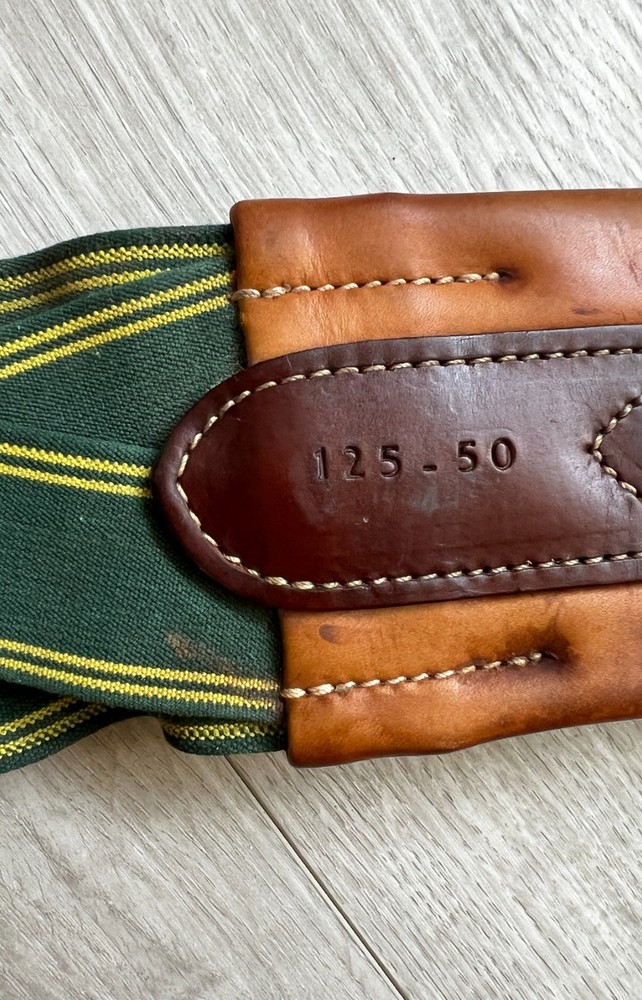 Devoucoux 50-Inch Girth - Padded Leather and Elastic - EUC