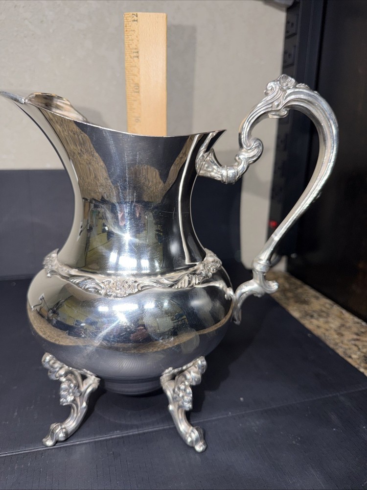 Vintage Sharidan Silver Plated Pitcher