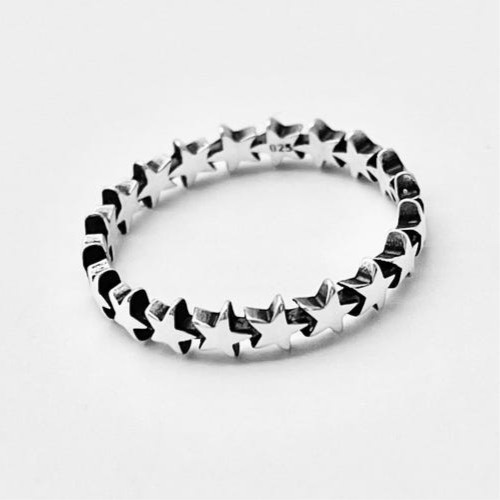 Sterling Silver Tree of Life Ring: Large Leaf Fortune Ring