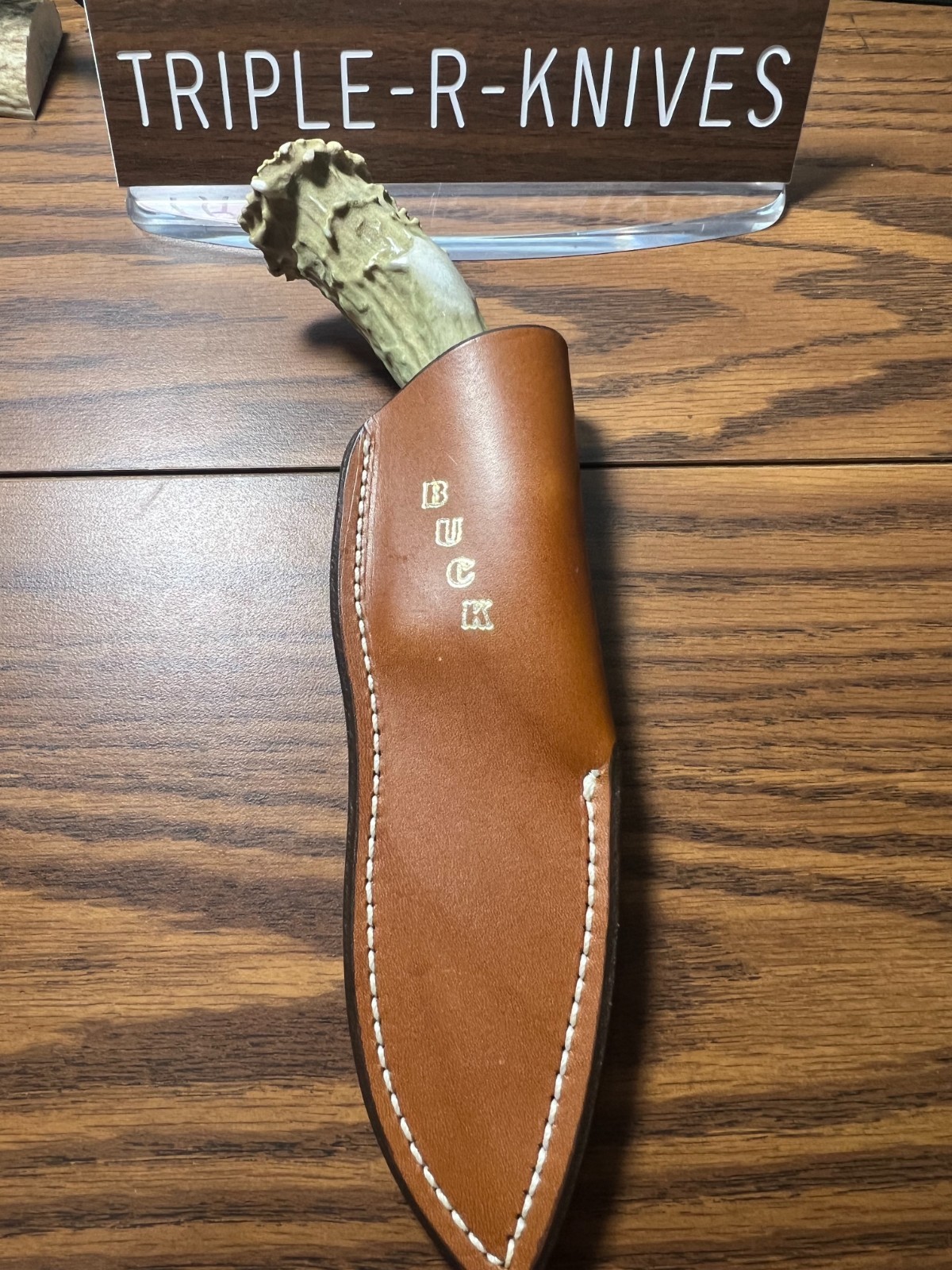 Leroy Remer Customized Buck 691 Vanguard with Gut Hook