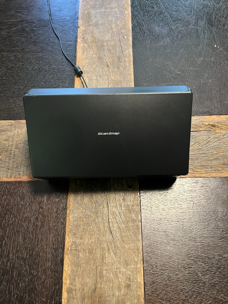 Scanner-Document Scanner - Black Fujitsu ScanSnap iX500