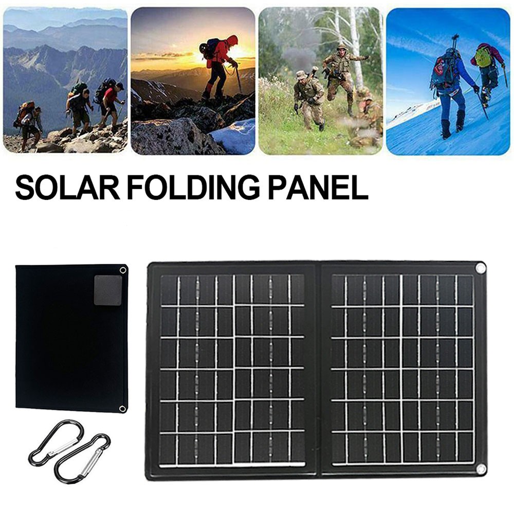 NEW Folding Solar Panel USB 5V Output Waterproof Portable Solar Charger