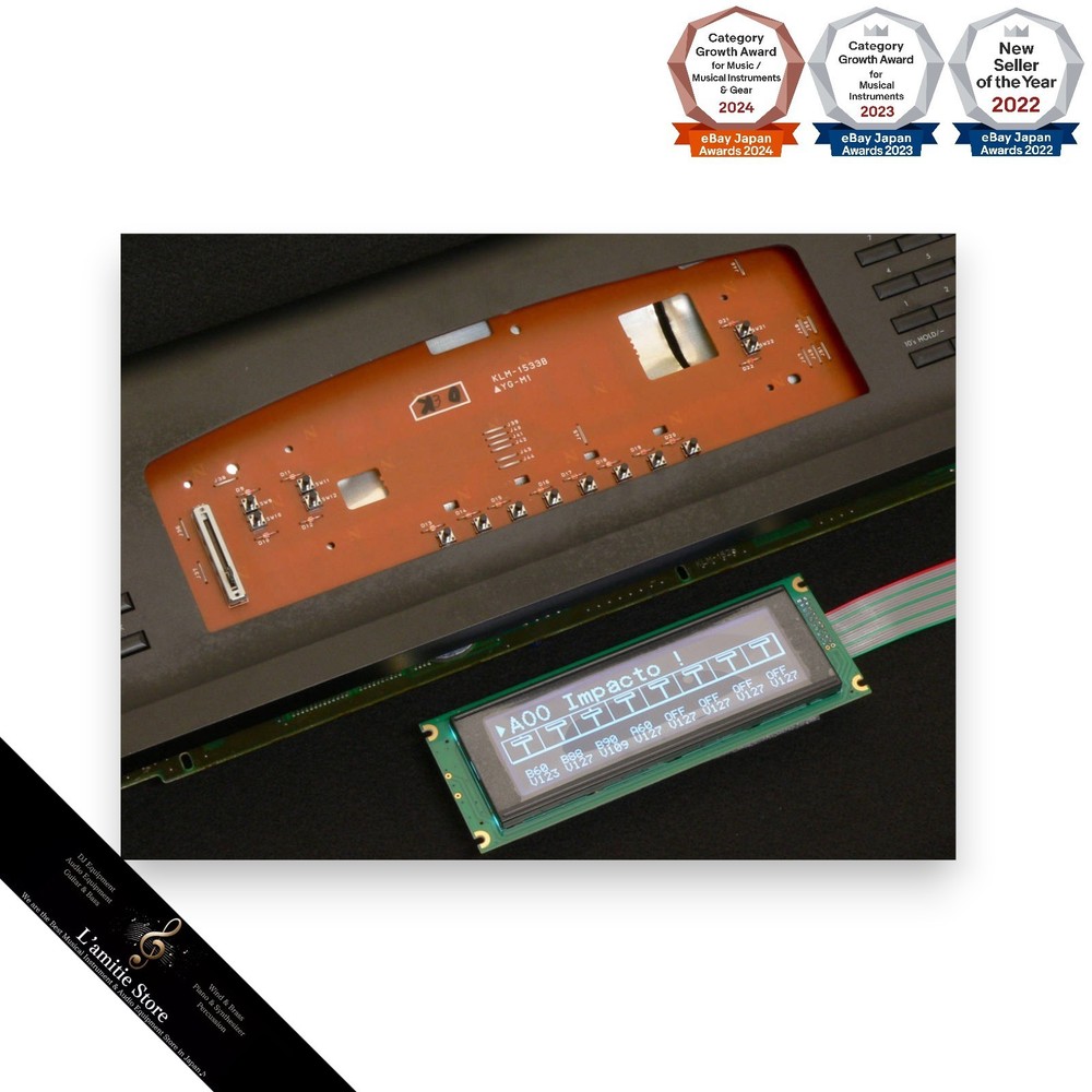 KORG 01/W FD High Brightness LCD Display Module LED Backlight Replacement Parts