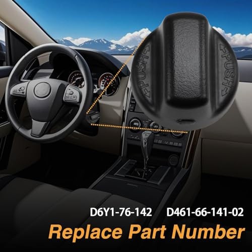 Ignition Key Knob Inner & Outer Push Switch Upgraded Start Button Ignition