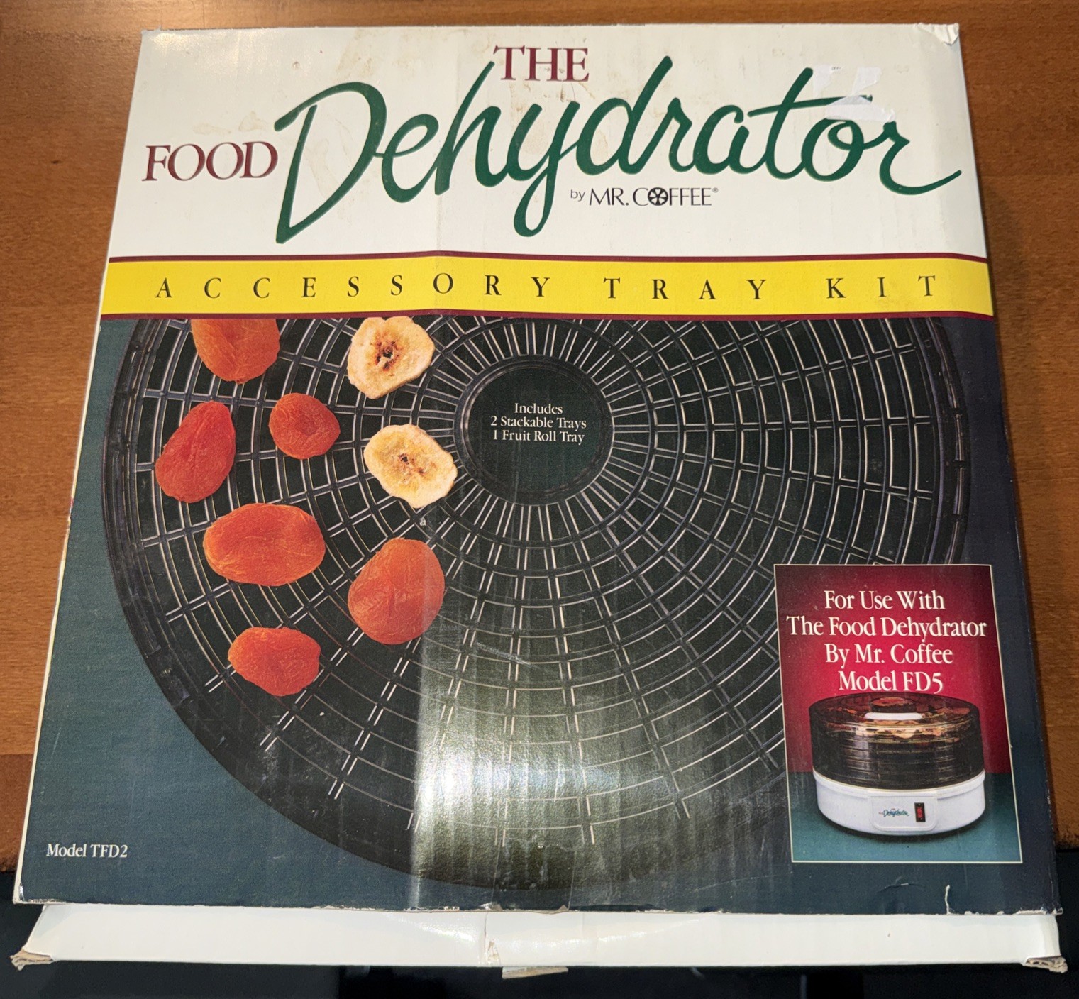 Mr Coffee FD5 Food Dehydrator Accessory Tray Kit Model TFD2 2 Stackable Addition