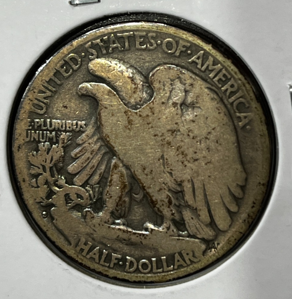1921-S 50c Walking Liberty Silver Half Dollar