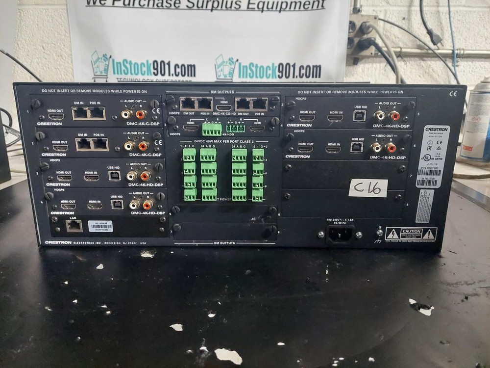 Crestron DM-MD8X8 High Definition Digital Media Distribution Unit