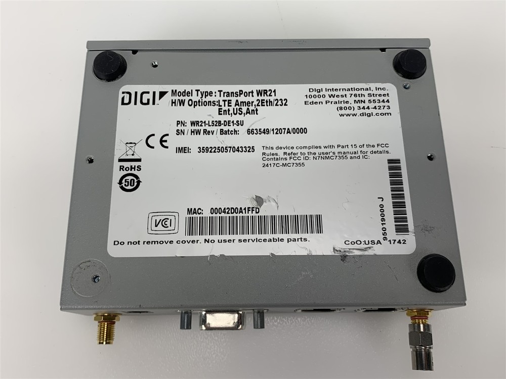 Digi Transport WR21 Router