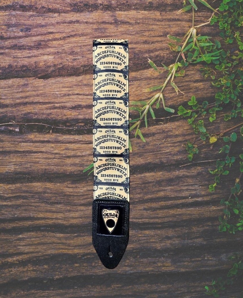 ouija board guitar strap
