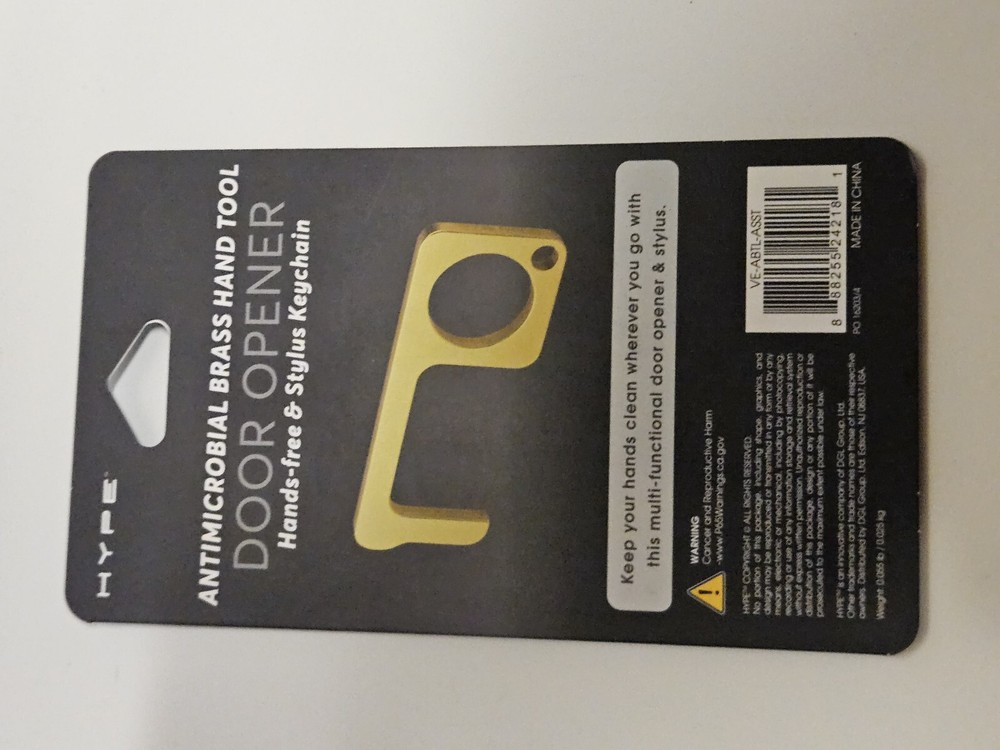 antimicrobial brass hand tools