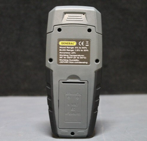 General Tools Moisture Meter Tool MMD4E Batt! Humidity Mold