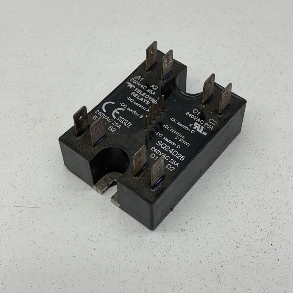 Teledyne SQ24D25 Solid State Relay 25A 240VAC