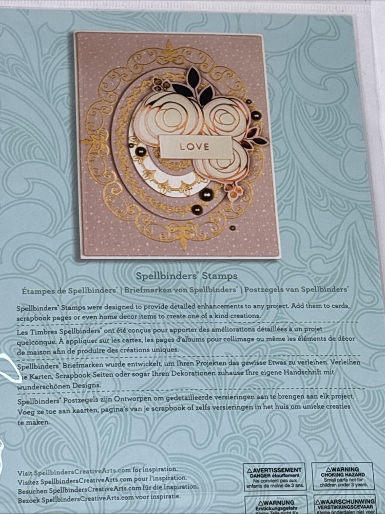 Spellbinders Shapeabilities Oval Frames 4 Stamps