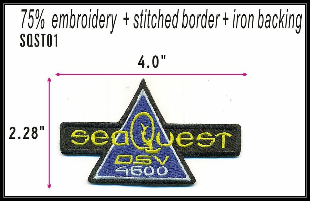 SEAQUEST DSV 4600 PATCH - SQST01