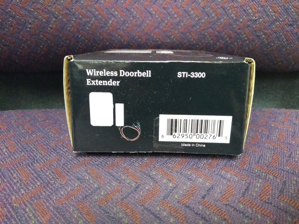 STI model #STI-3300, Wireless Doorbell Extender.