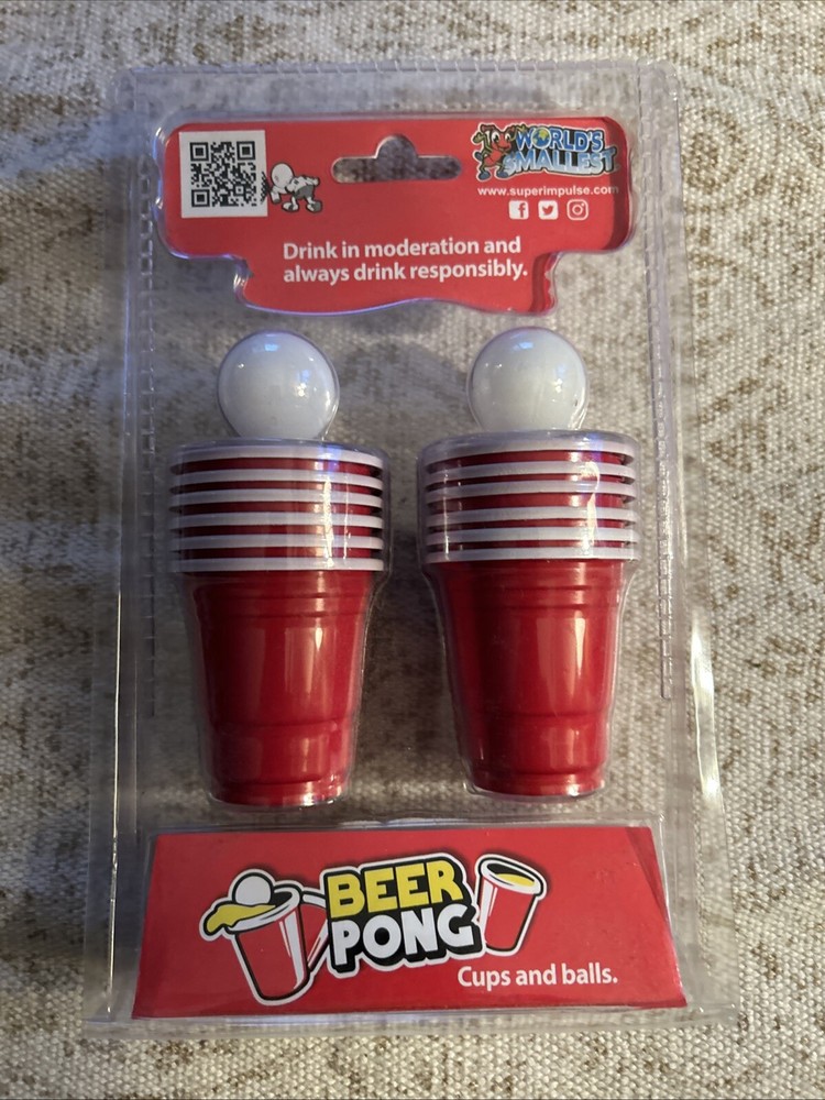 Worlds Smallest Beer Pong Game