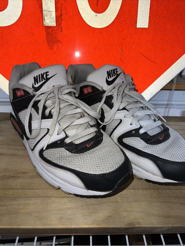 Nike Air Max Command US 12 Shoes White Black Red Sneaker