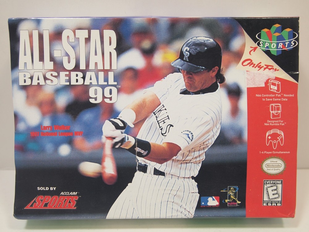 All-Star Baseball 99 (Nintendo 64 | N64) Authentic BOX ONLY