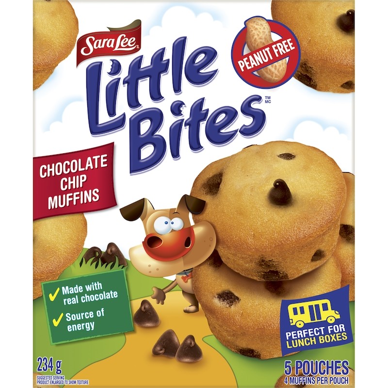 2-Pack Sara Lee Little Bites™ Chocolate Chip Muffins