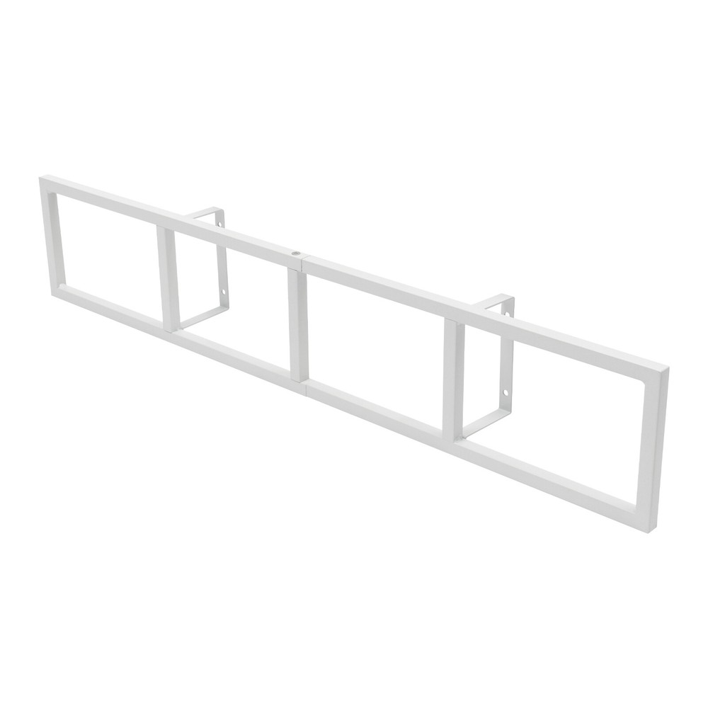 CD DVD Acrylic Boxes Display Rack Video Game Organizer Wall Mount 3 Pack White