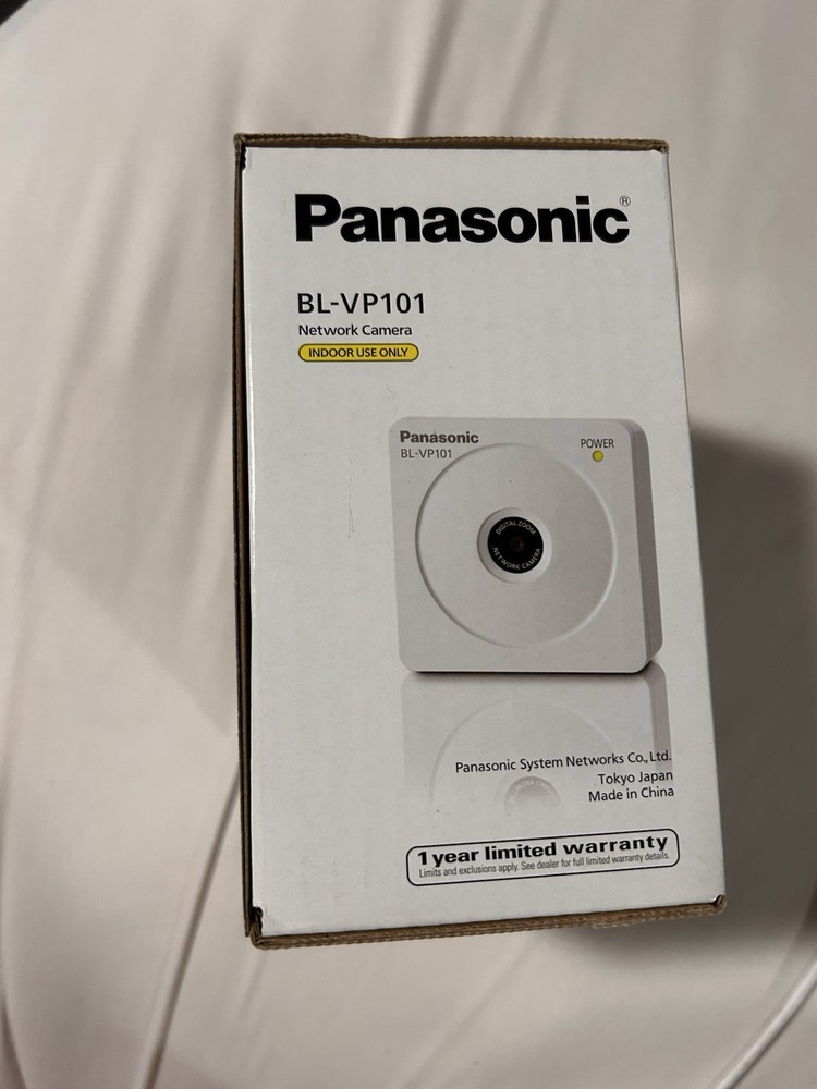 Panasonic BL-VP101 Network Camera RJ45 Indoor Motion Detection Web Enabled