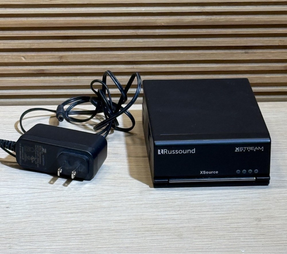 Russound XStream XSource Streaming Audio Player. Power Cable Incl. PLEASE READ.