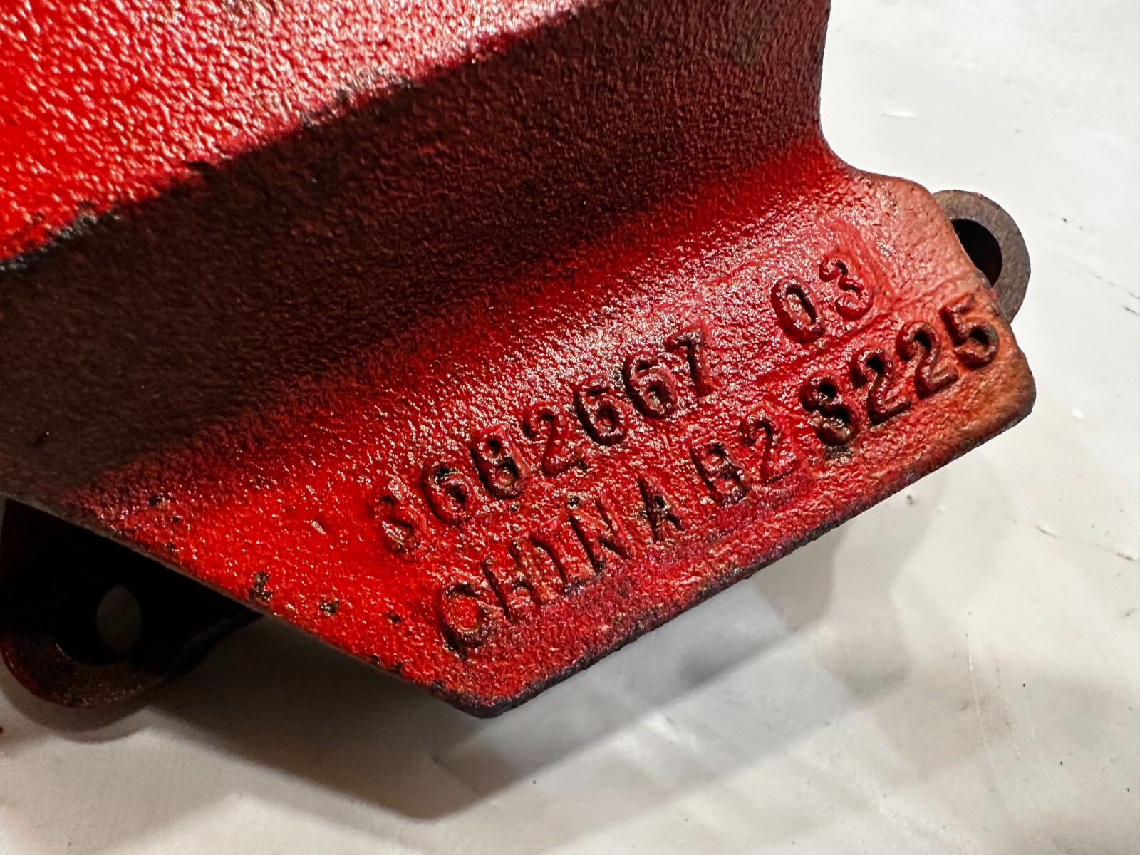 2012 Cummins ISX15 Diesel Engine Upper Thermostat Housing 3682667 OEM