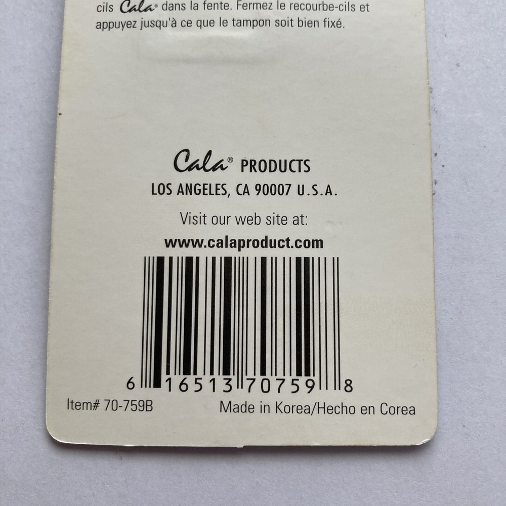 Cala Eyelash Curler Refills (3 Count) Clear