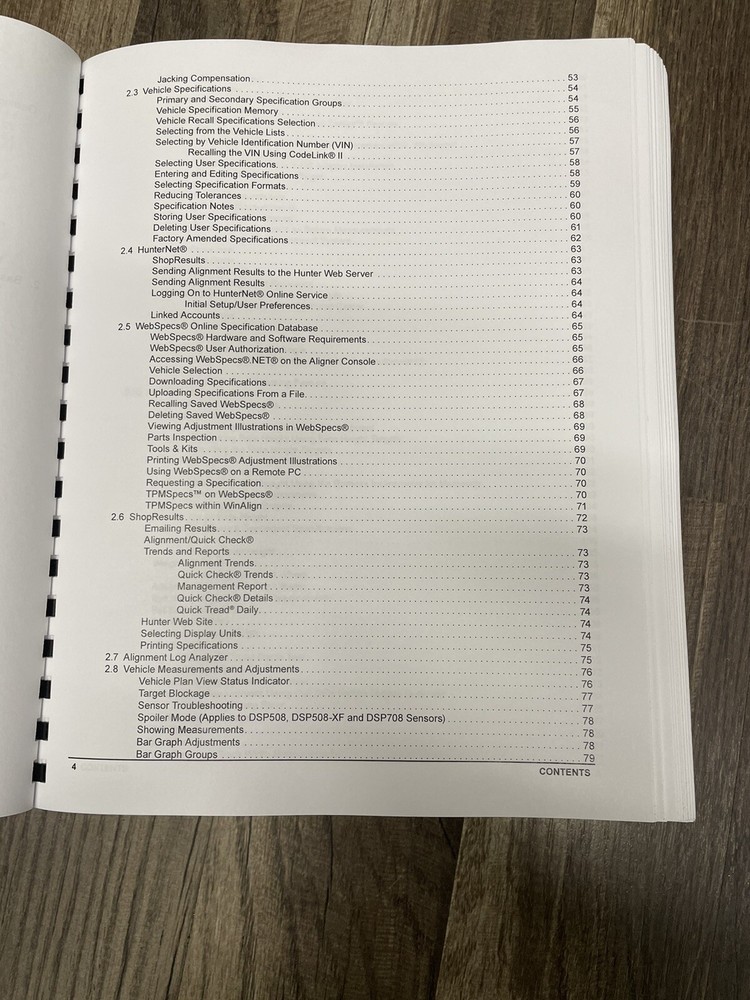 Hunter Engineering WinAlign Alignment Software Version 16 Manual