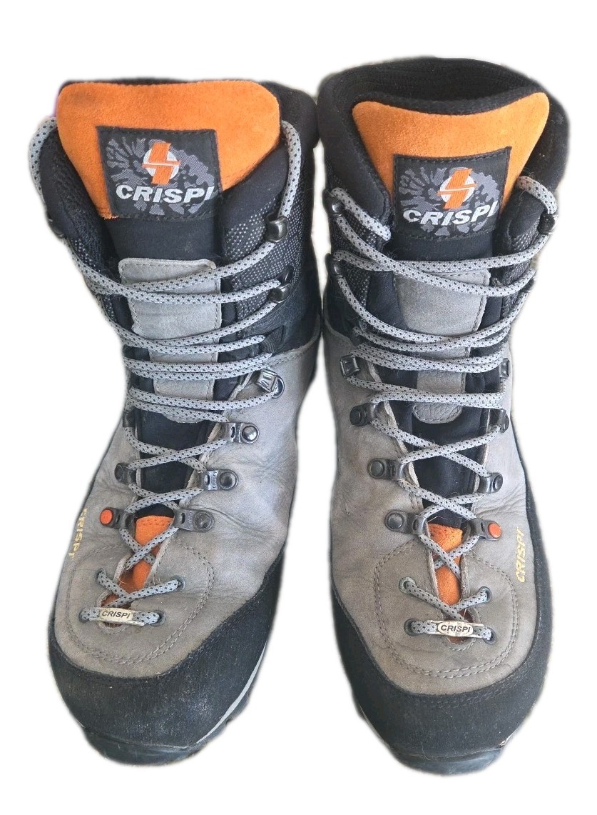 Crispi Laponia ll GTX Mens 11.5 Grey Black Orange Gore-Tex Hiking