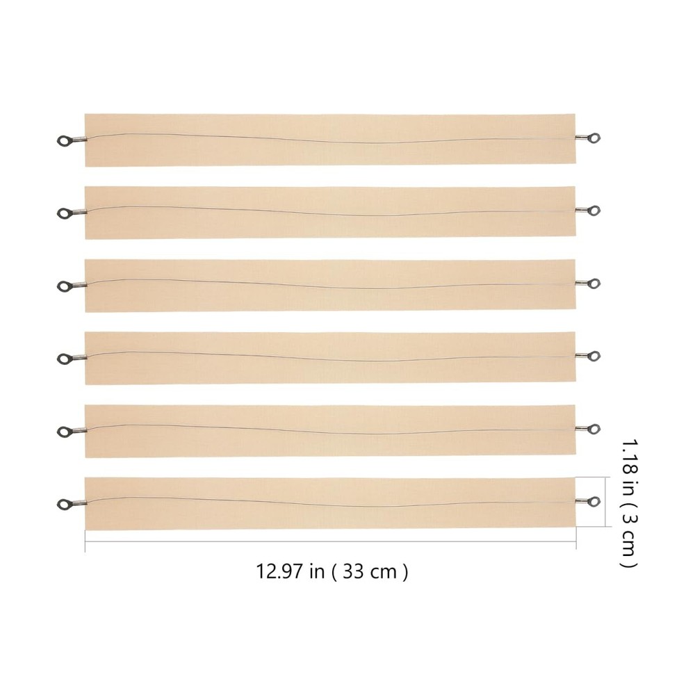 6 Pack Sealing Strips for Pulse Heat, Replacement Element, Heating Wire for Manue...