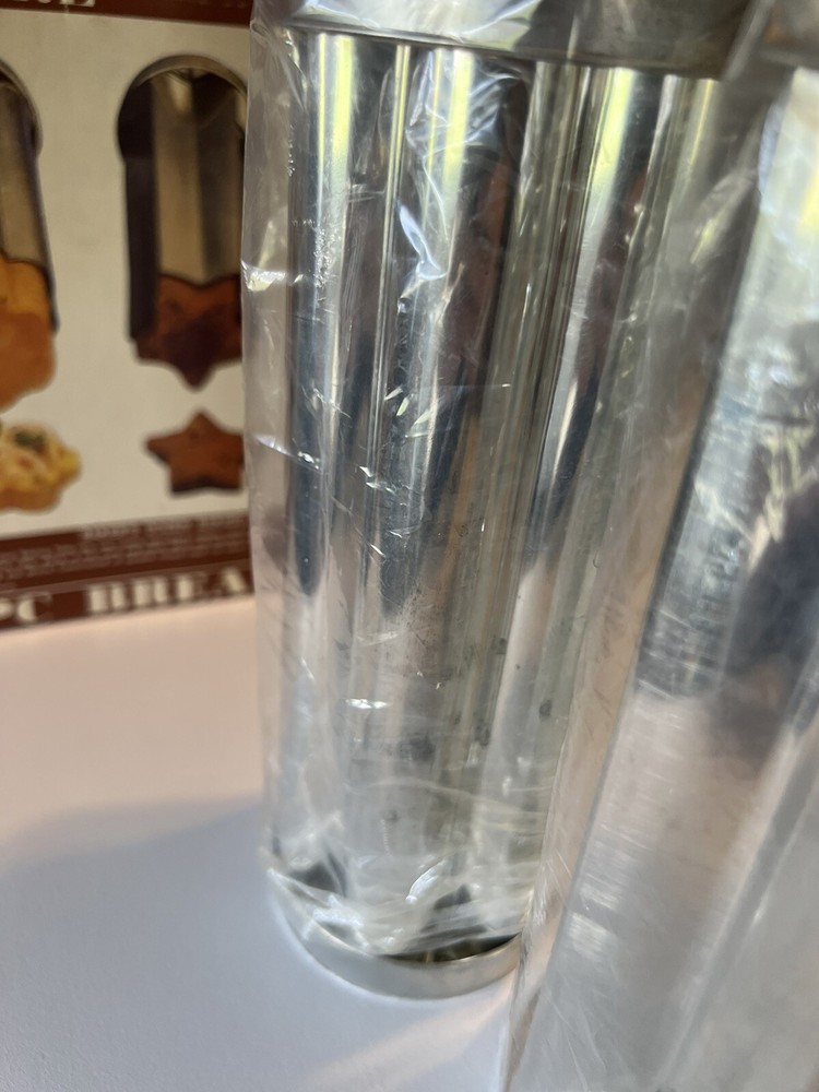 BAKEWARE Bread Cookie Mold 3 Piece Baker’s Dozen Baking Tube Set Dough