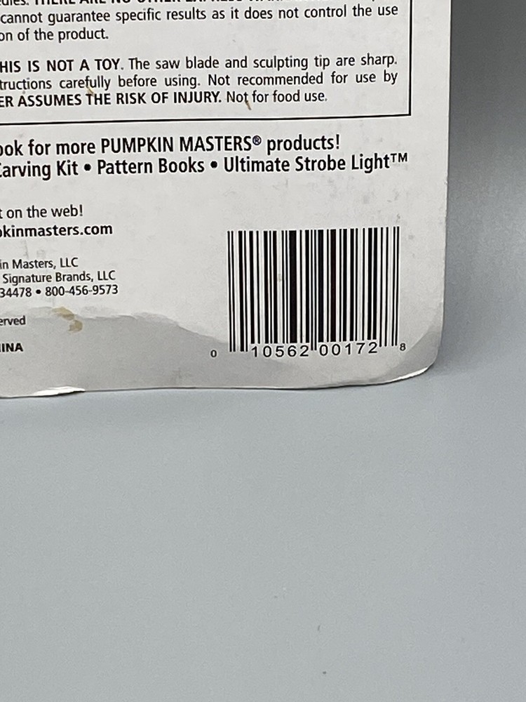 NIP Pumpkin Masters 4-in-1 Carving Tool