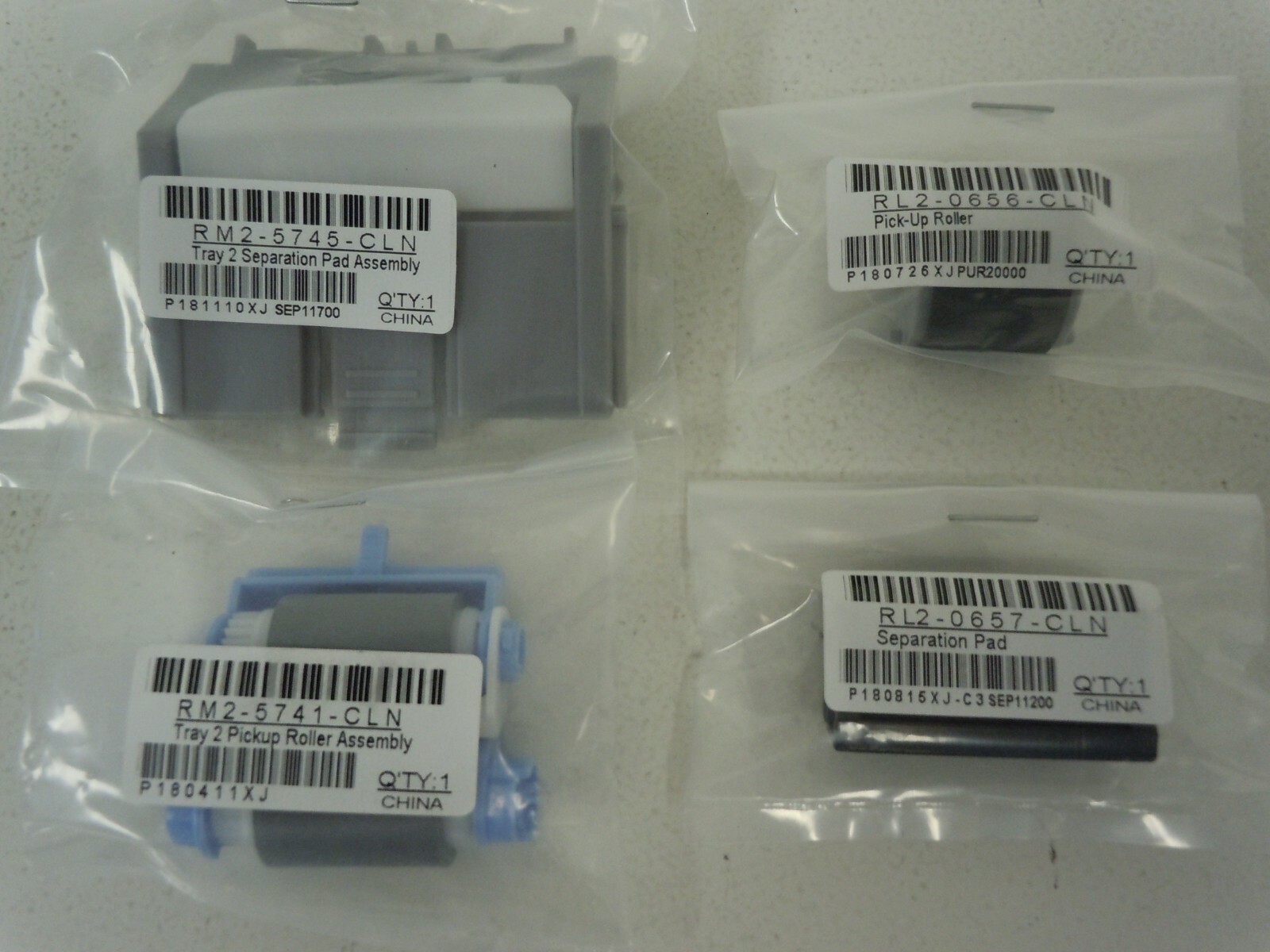 NEW HP LASERJET M506 M527 PRINTER ROLLER KIT RL2-0656 RL2-0657 RM2-5741 RM2-5745