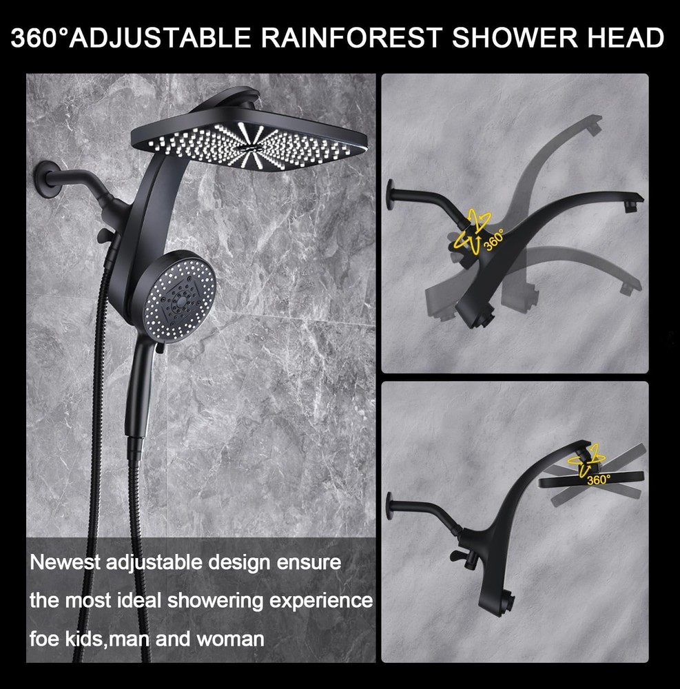 Magnetic Combo Rain Shower Head