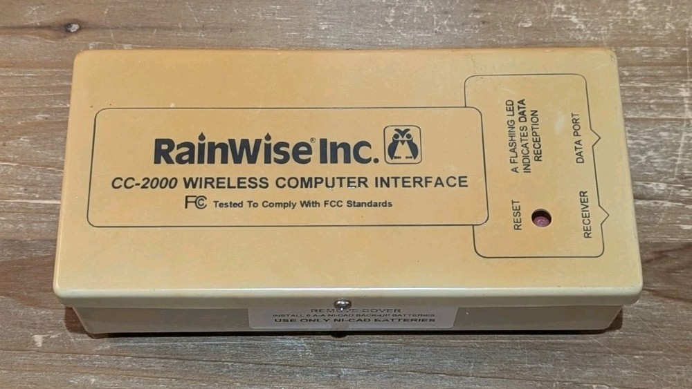 RainWise CC-2000 Interface & MK3RX-418 Receiver Bundle | 418MHz Weather Data