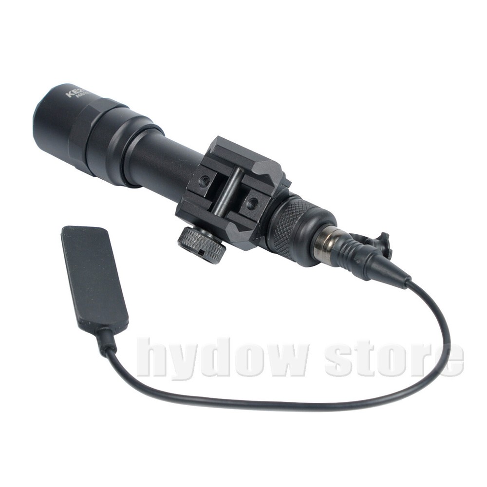 Scout Light M600B Flashlight with Remote Pressure Switch Controller for Rifle