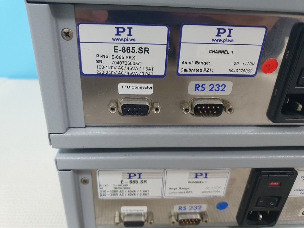 1PC PI E-665.XR E-655.SR LVPZT-AMPLIFIER / SERVO