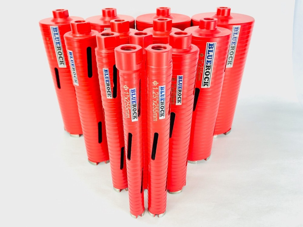 DRY Type 13 pc 1"-5" Set Diamond Coring Bit Concrete Core Drill by BLUEROCK Tool