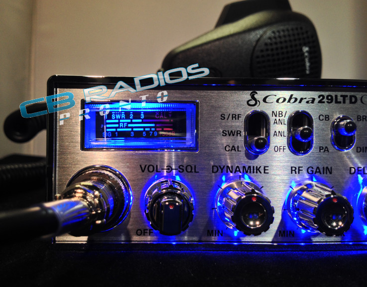 Cobra 29 Ltd Classic CB + BLUE LIGHT EDITION + PERFORMANCE TUNED
