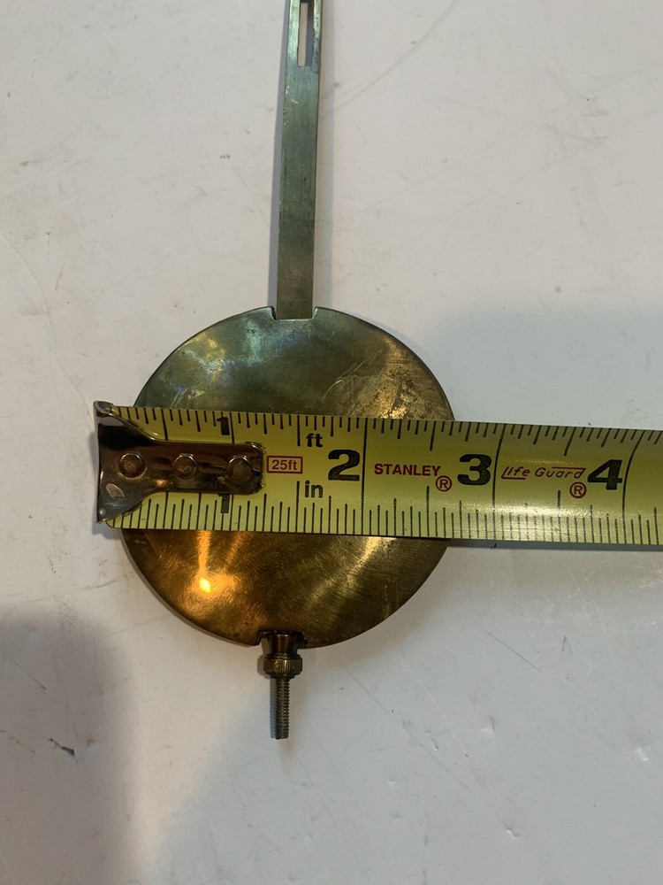 ANTIQUE MANTLE/SHELF CUCKOO CLOCK PENDULUM FOR PROJECT