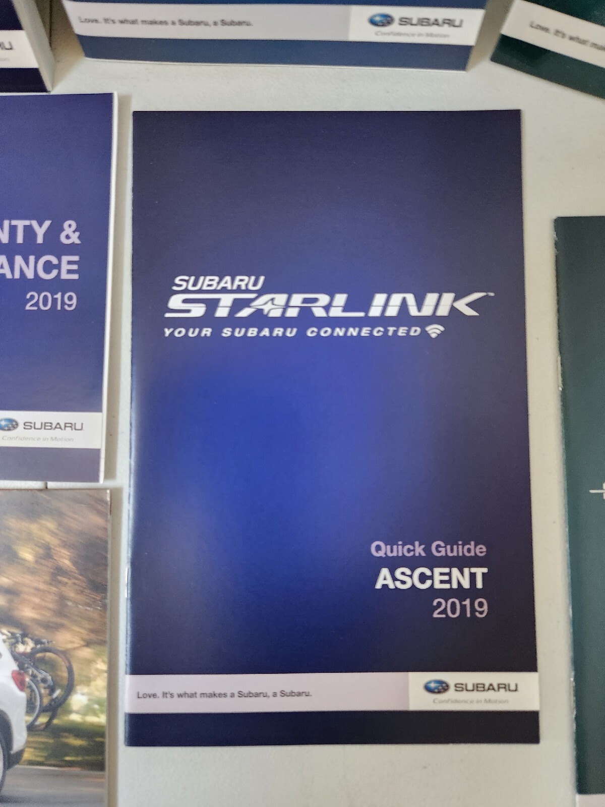 2019 Subaru ASCENT Factory Owners Manual Set With Navigation And Case OEM