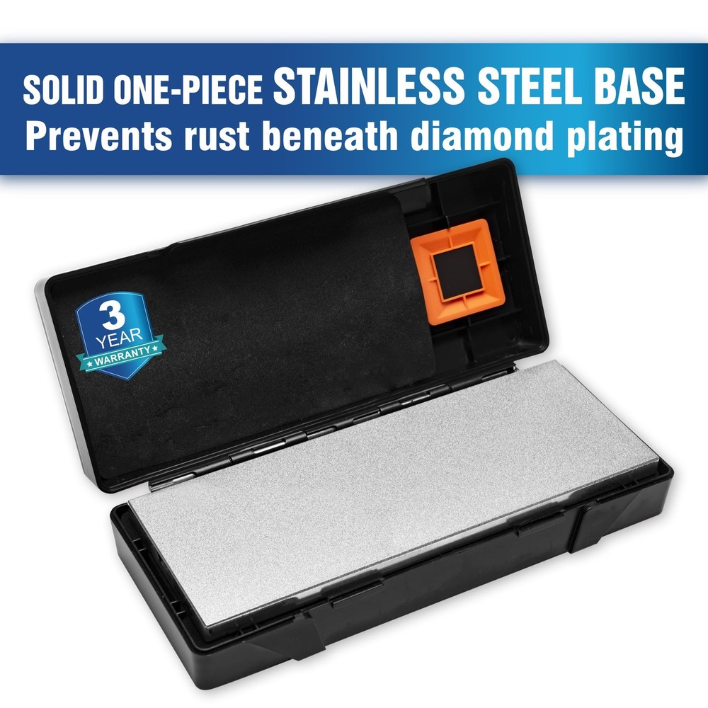 SHARPAL 162N Double-Sided Diamond Sharpening Stone Whetstone Knife Sharpener