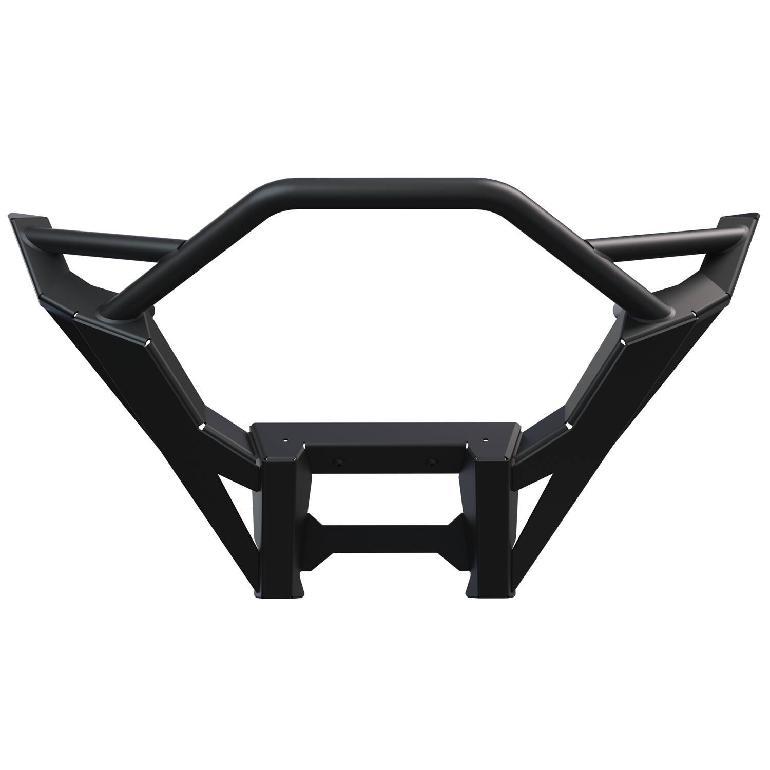 Polaris Front High Coverage Bumper, Matte Black